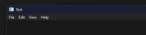 Real Dark mode context menus screenshot