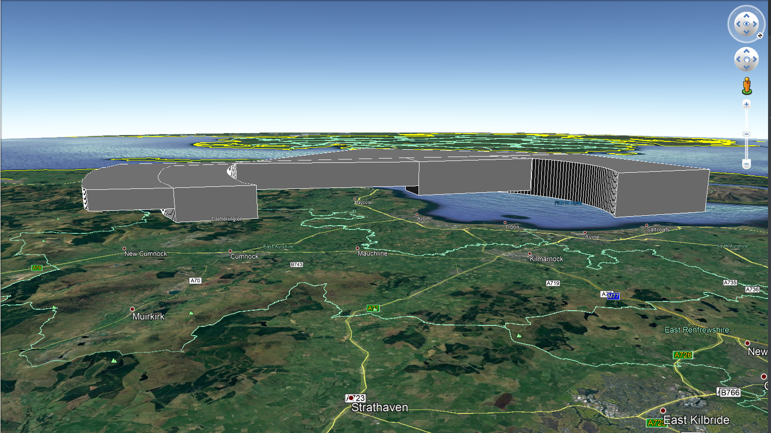 Prestwick airspace example