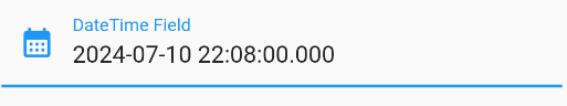 DateTimeField