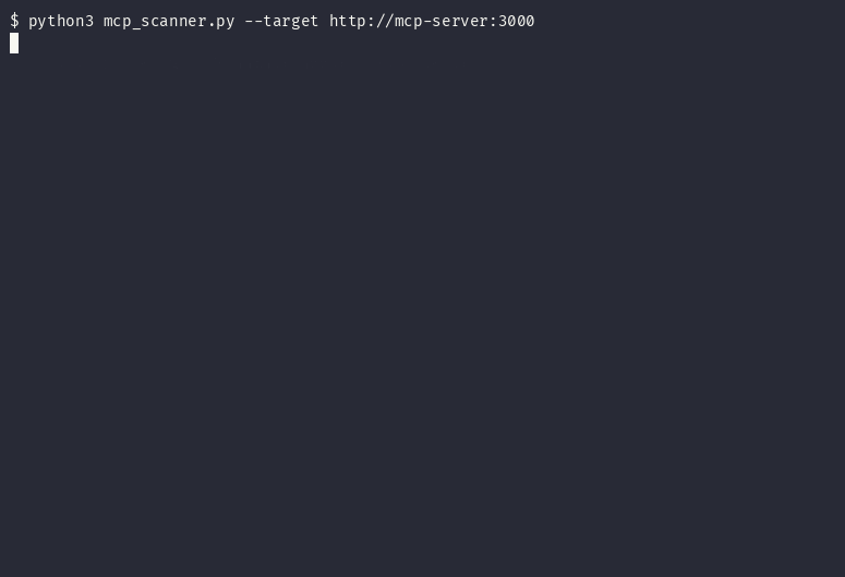 mcp-scanner demo