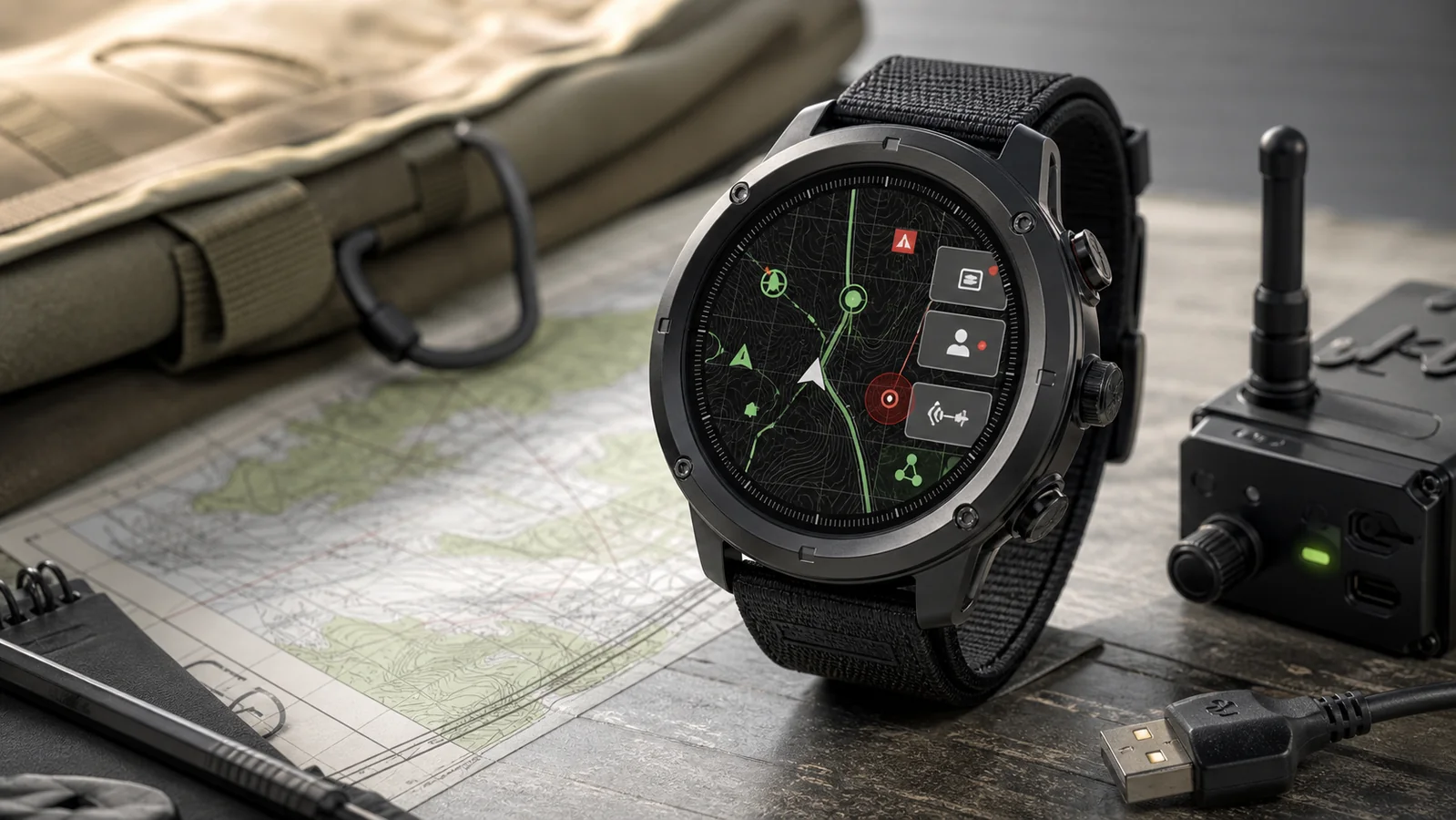 XNODE tactical watch hero visual