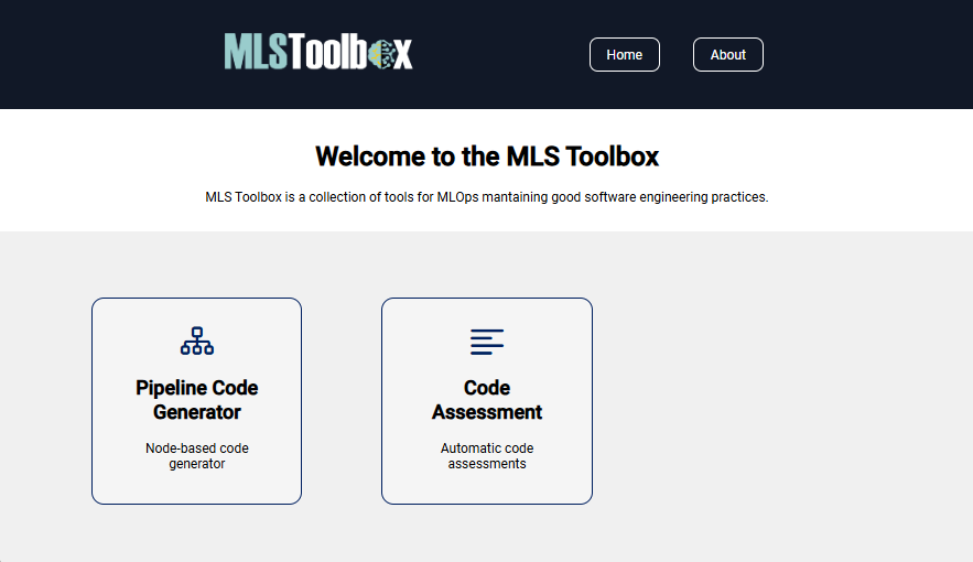 MLS Toolbox home page