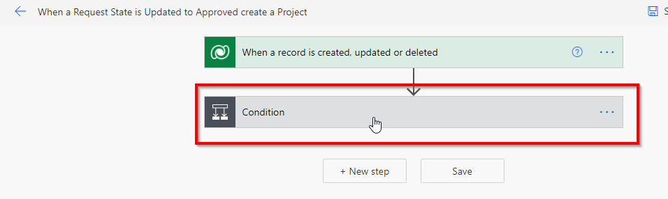 Condition step