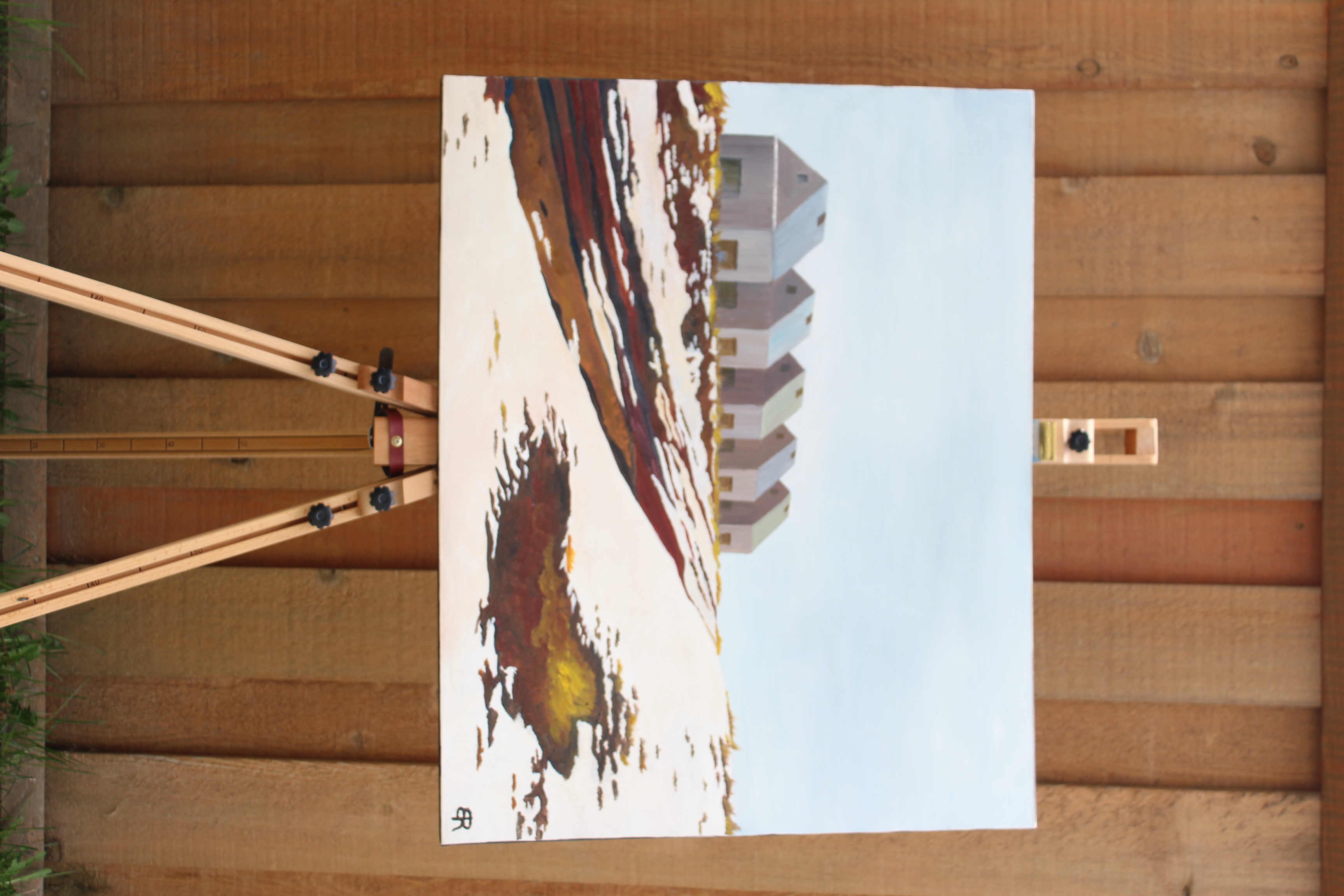 Barns Near Drumheller