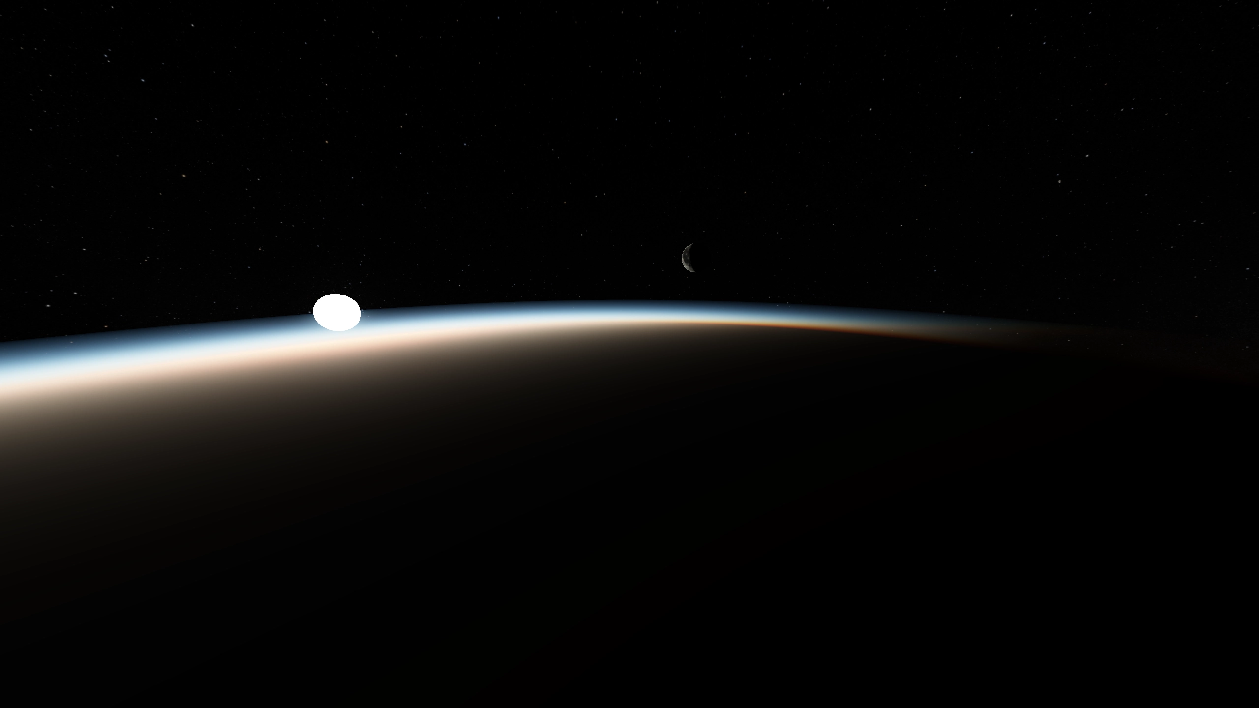 Earth From Above Sunset