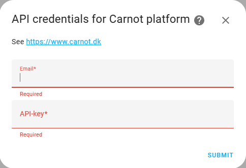 Carnot Credentials