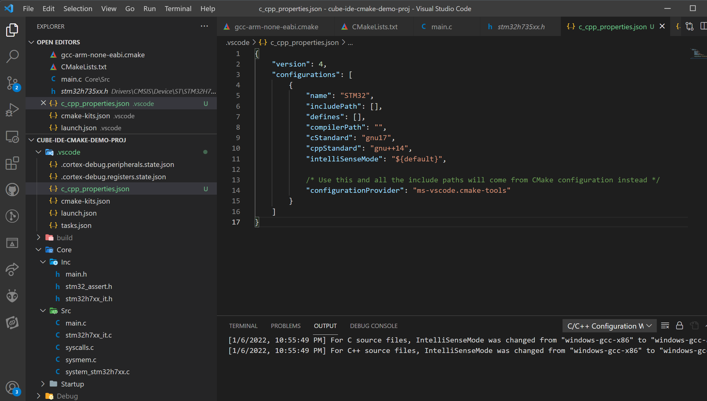 Stm32 Cube Cmake Vscode