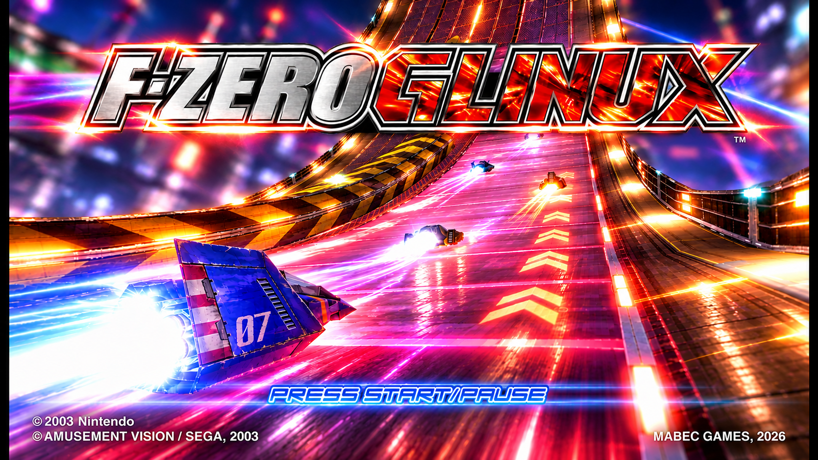 F-ZERO GLINUX — futuristic racing on Linux