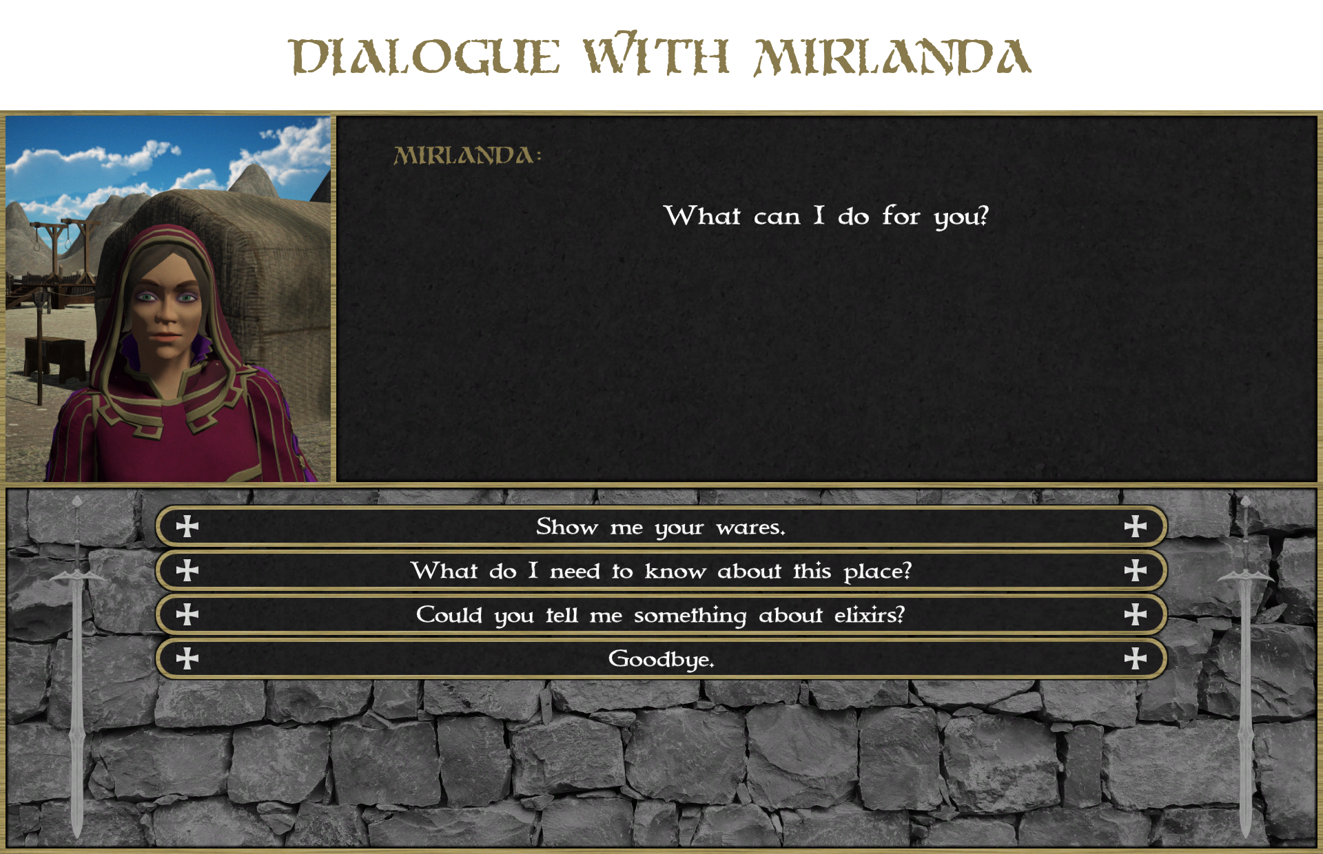 Dialogue With Mirlanda