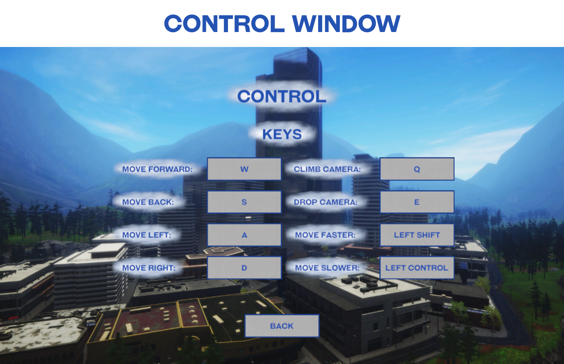 Control Window