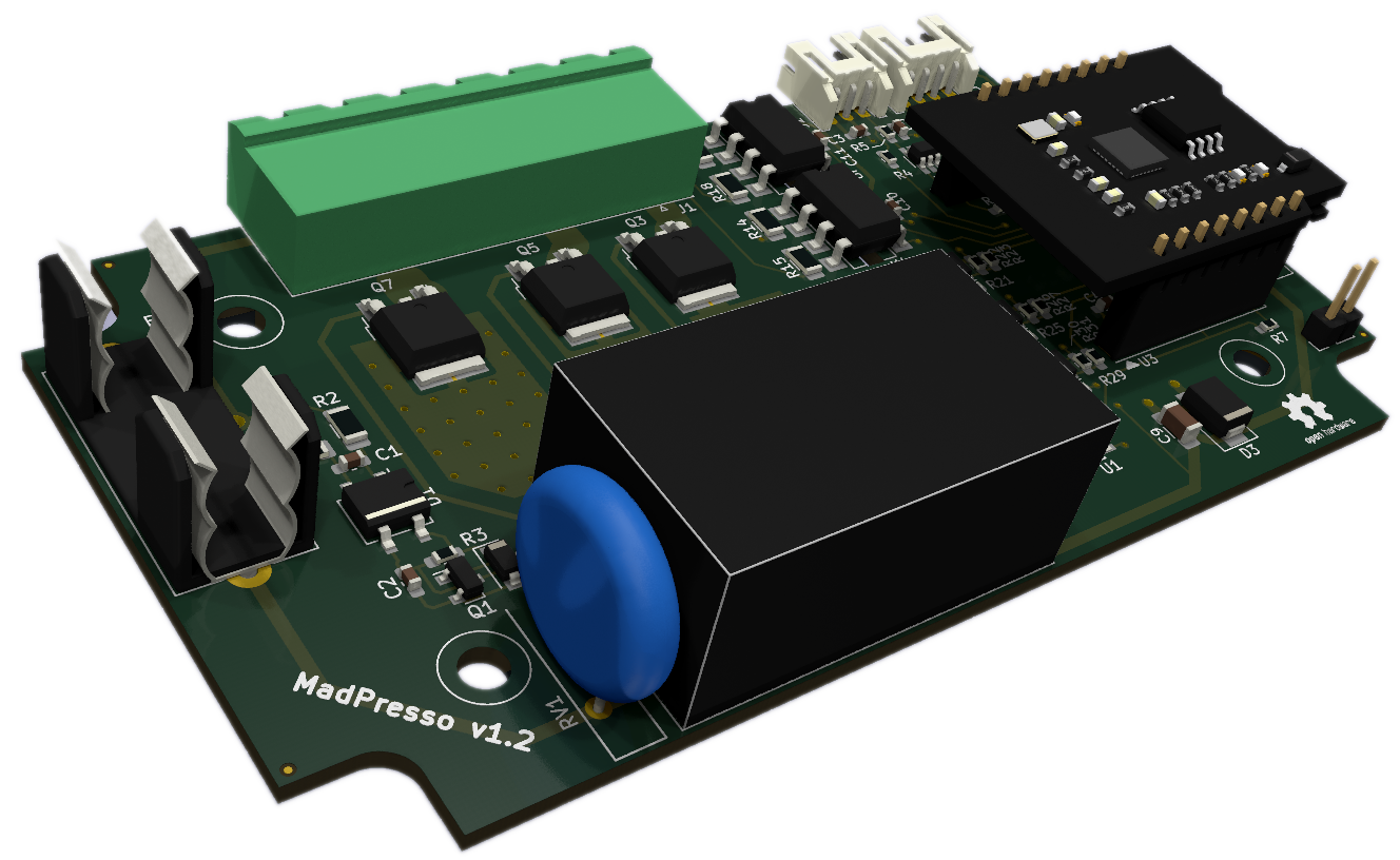 3D image of PCB