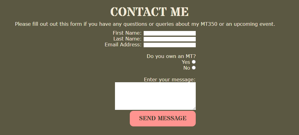 Contact Form