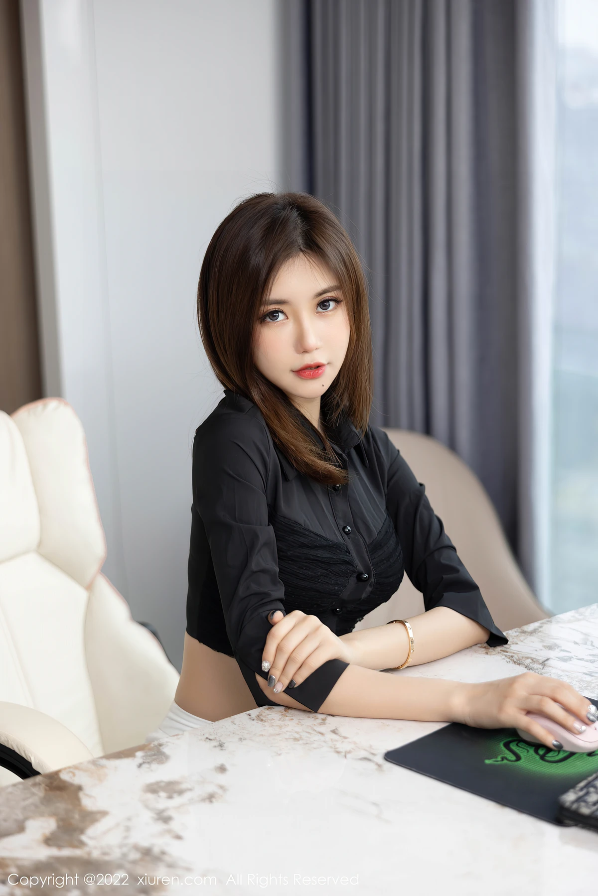 XiuRen No.5160 绮里嘉ula海南旅拍：把她的美焊在相册里，比存手机里更带劲！ - 6