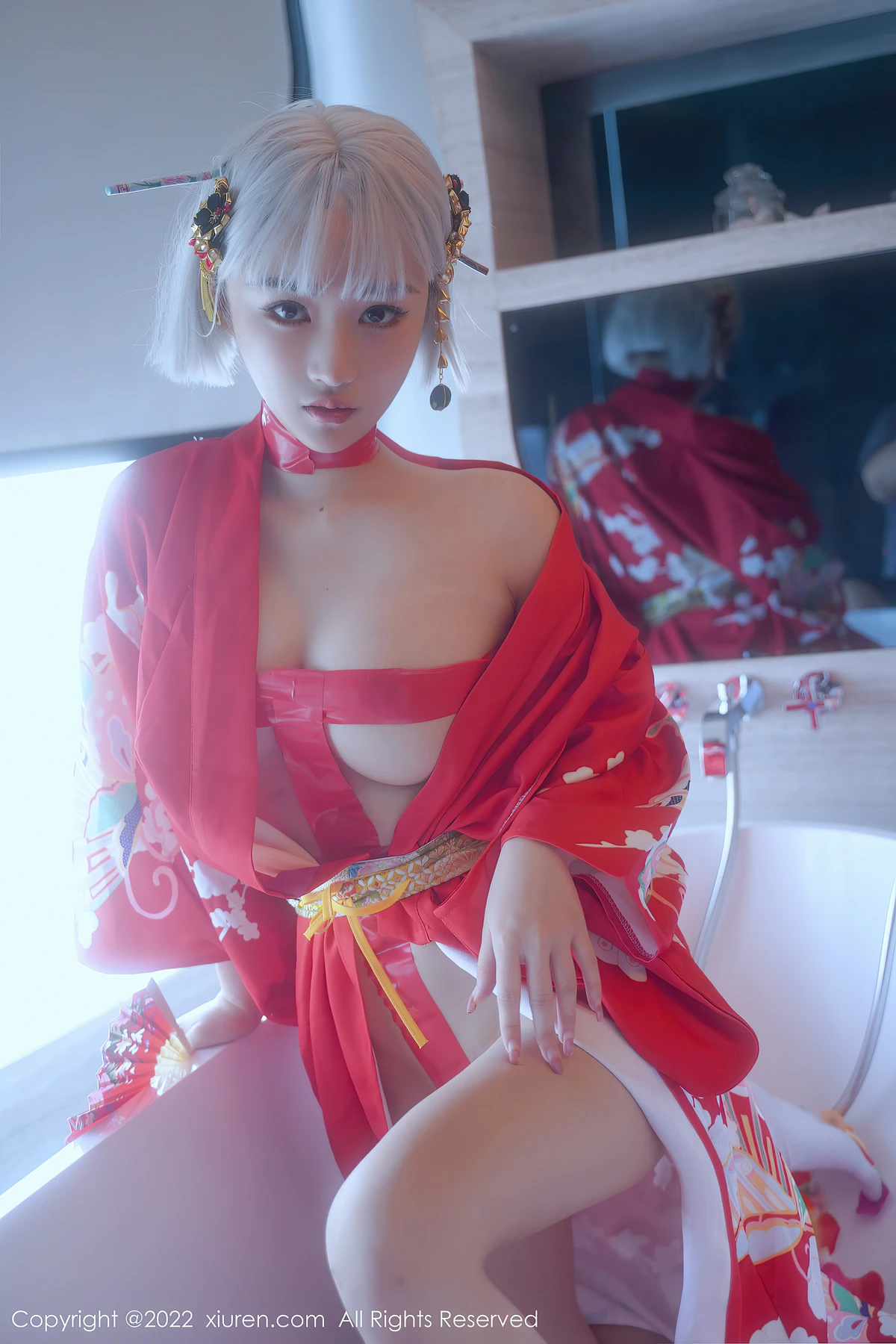 XiuRen秀人网No.5134西门小玉:蒸汽浴室的火辣诱惑,快劝女友定格绝美青春! - 1