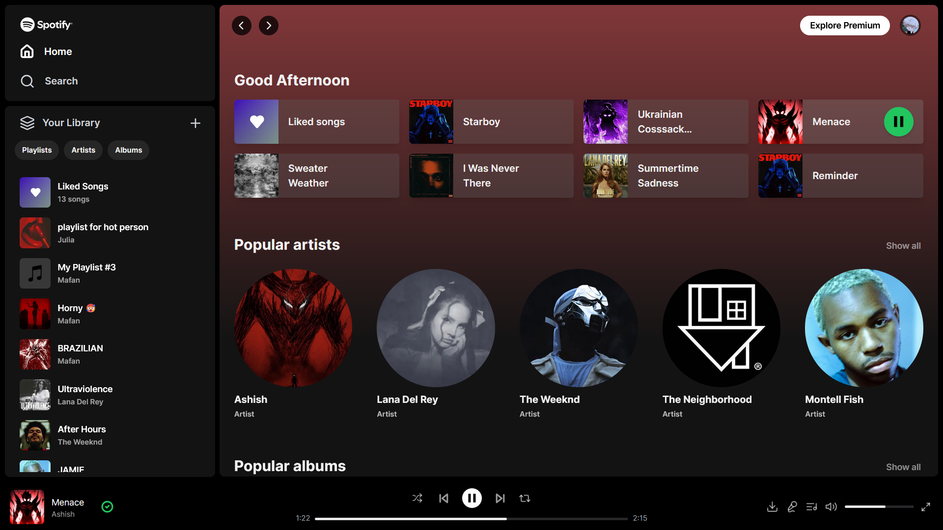 Spotify front