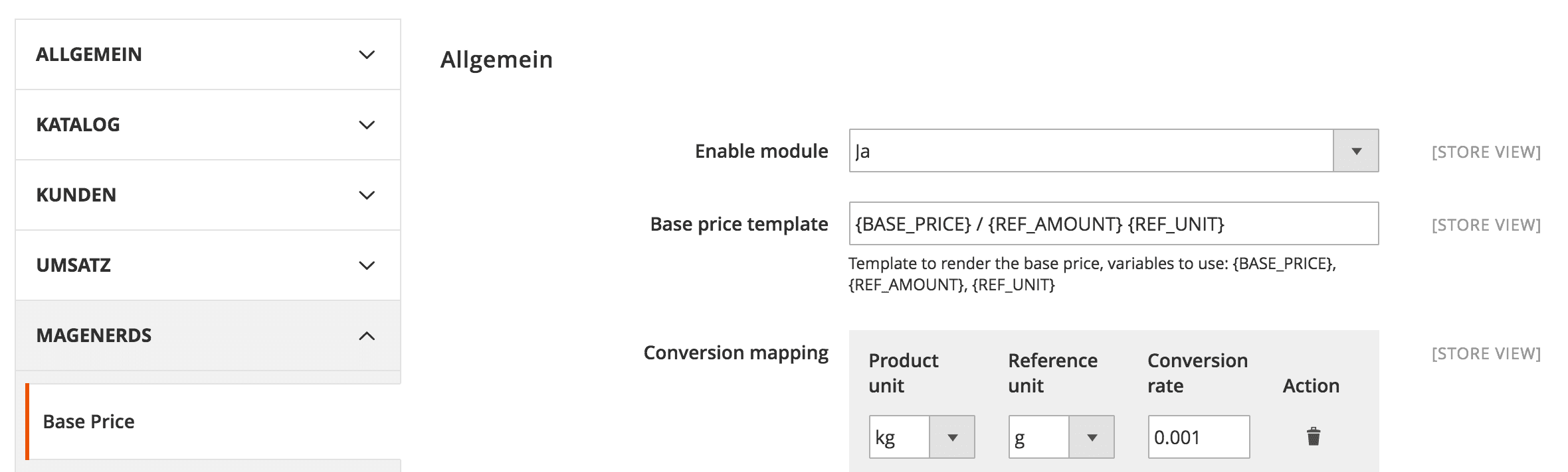 BasePrice-Activation