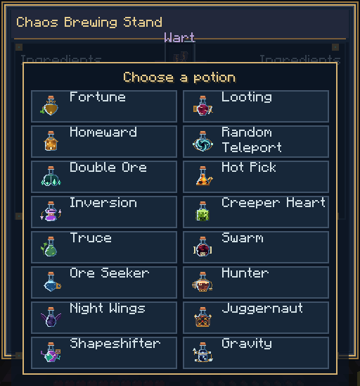 English brewing interface