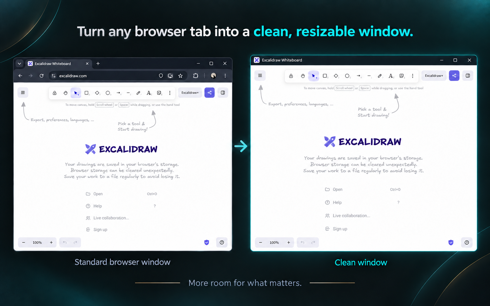 NotF11 clean window