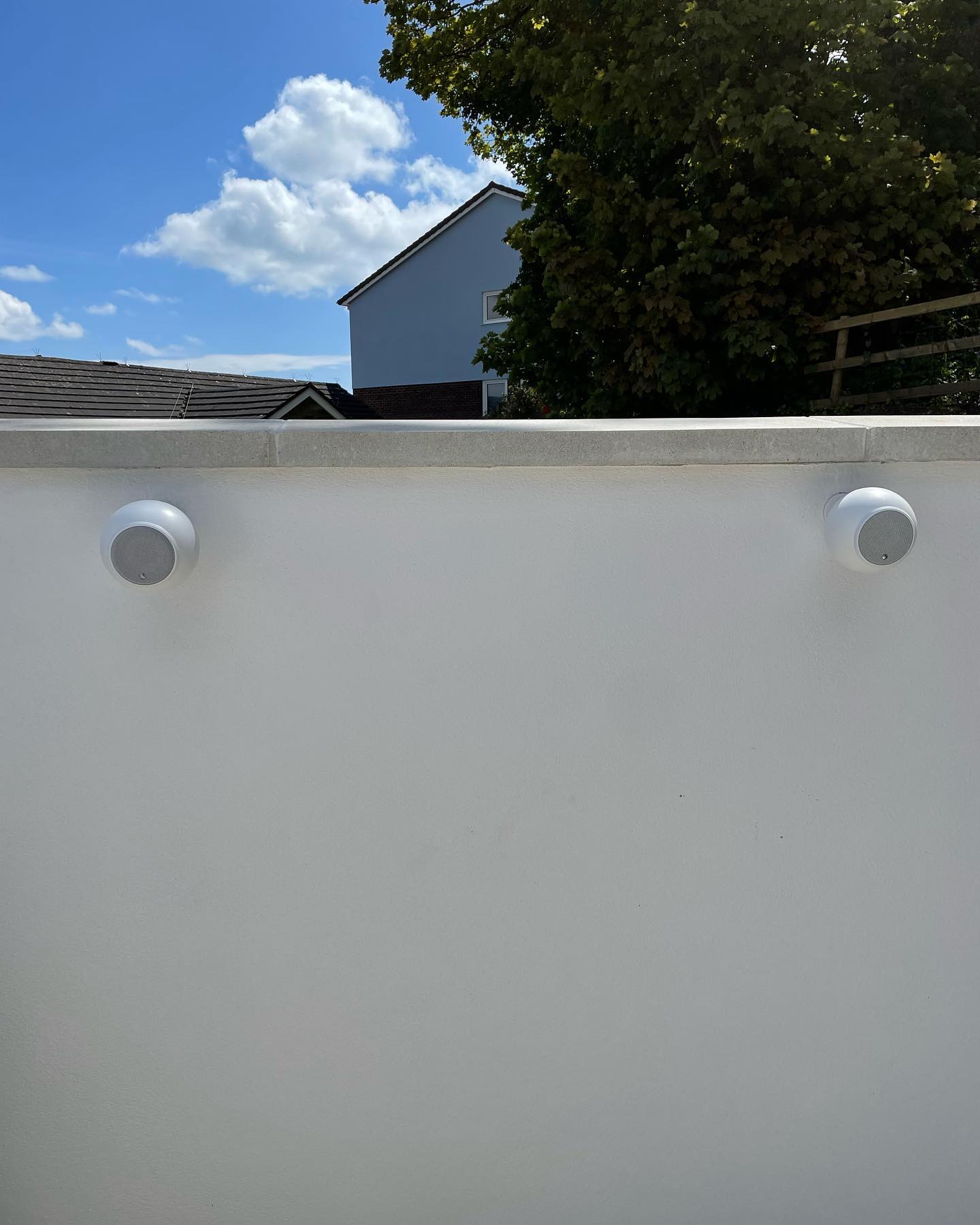 Outdoor Speaker Installation