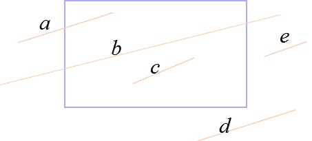 基本光栅图形学-裁剪-直线段裁剪1