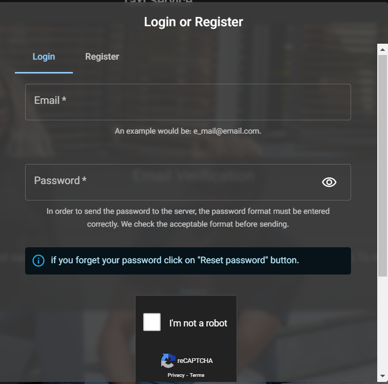 Login Dialog 1