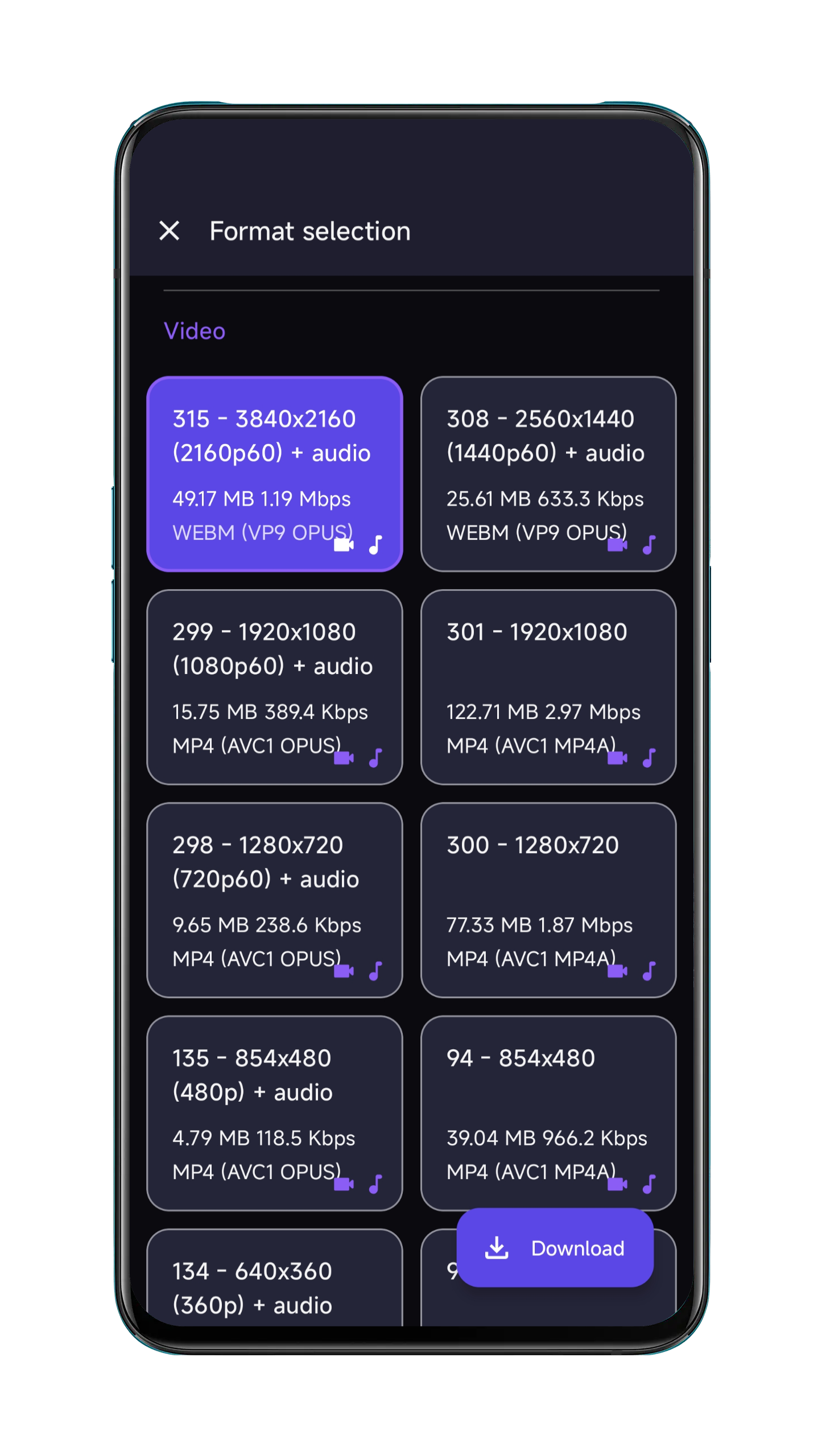 Seal Plus gradient dark theme