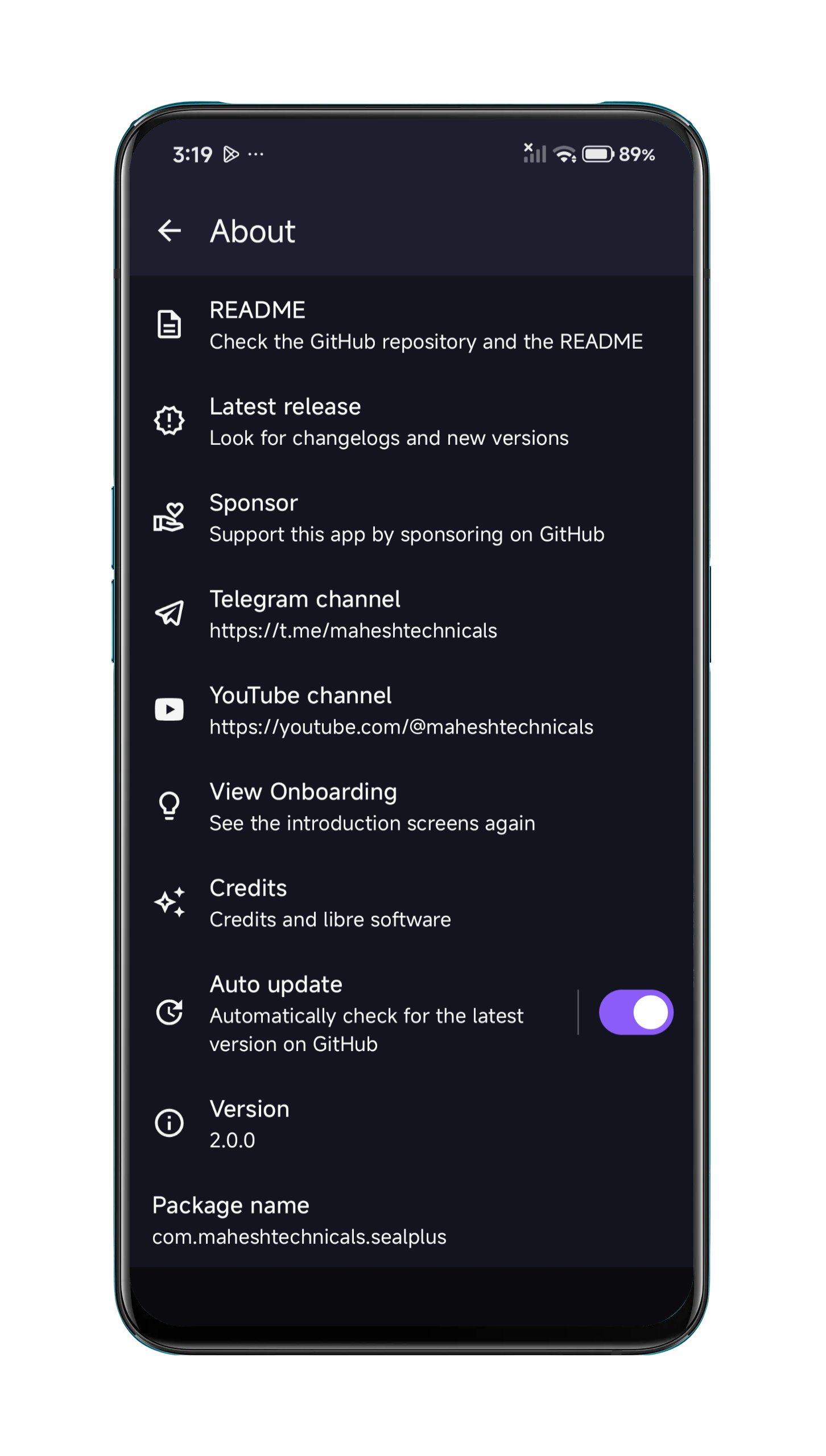 Seal Plus custom commands
