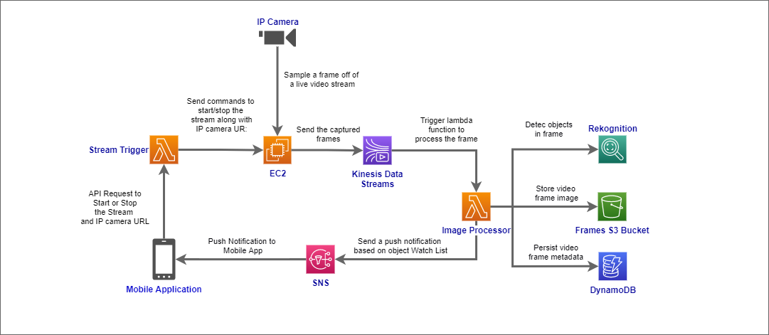 Project flow diagram