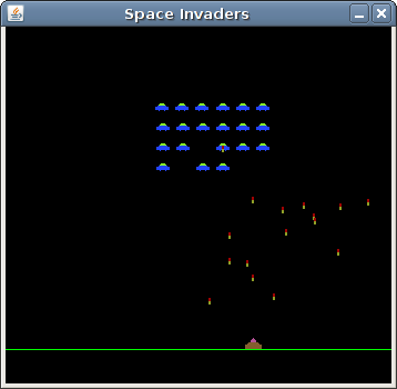 Space Invaders screenshot