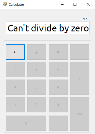 Divide-by-zero