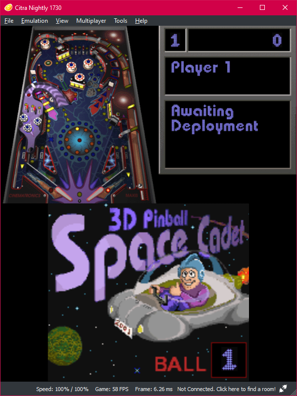 Memórias: Space Cadet 3D (Windows)