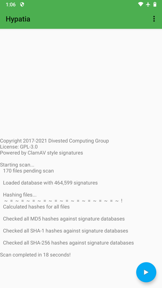 Screenshot 1 of Hypatia — opens full size