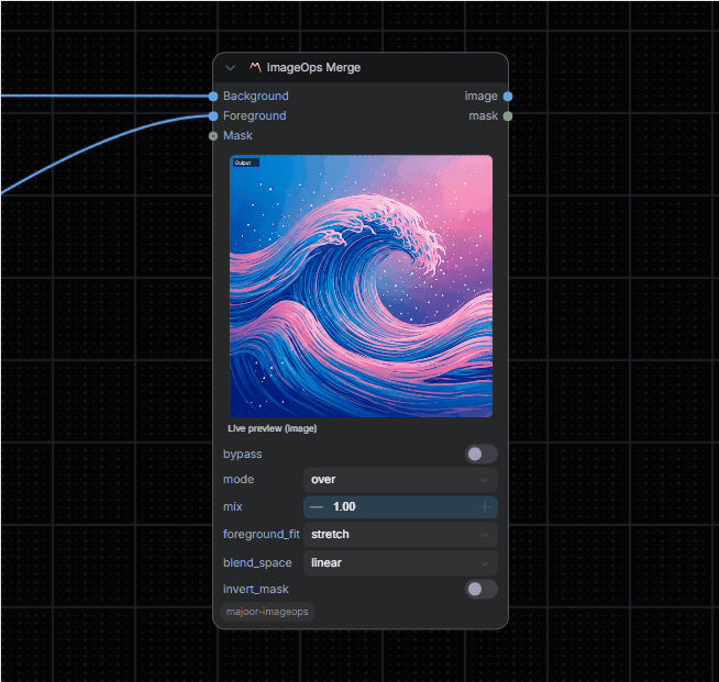 ImageOps Merge preview