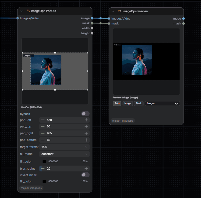 ImageOps Pad Out preview