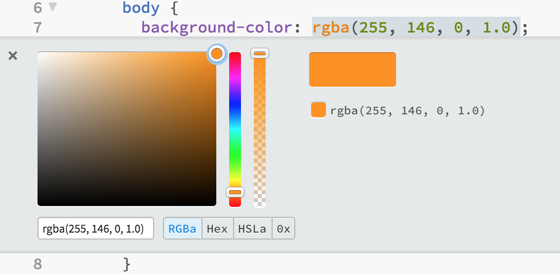 CSS RGBA