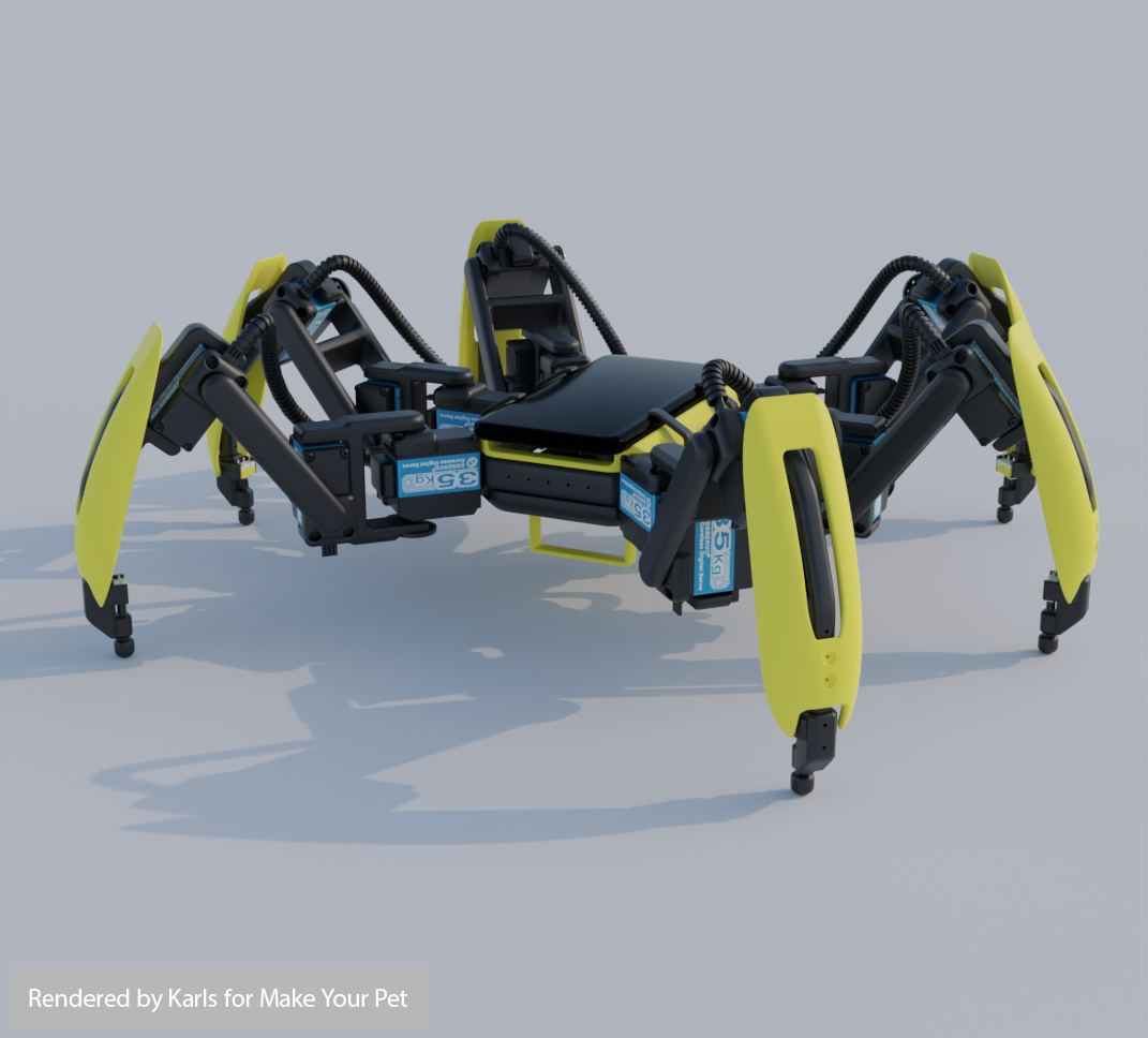 MakeYourPet/hexapod cover