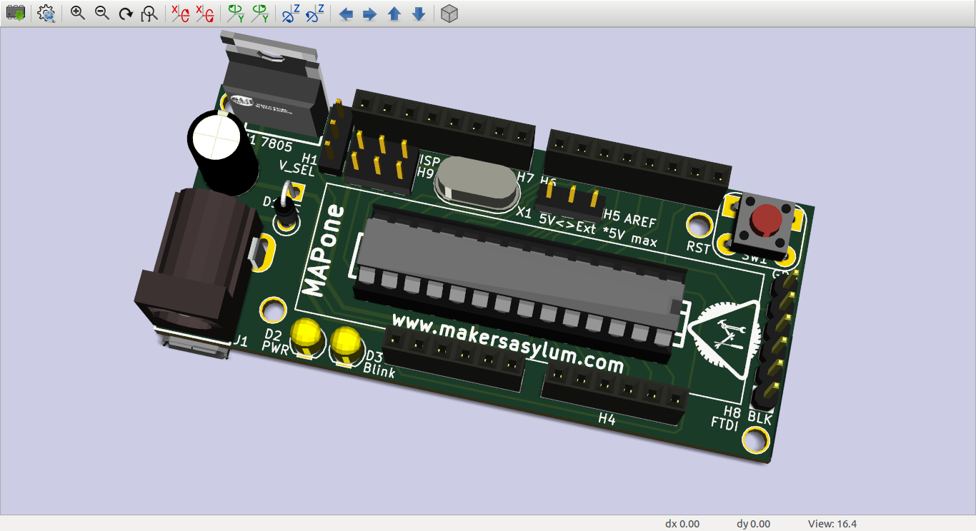 MAPusart - USB to USART Bridge using CP2012, from the project README