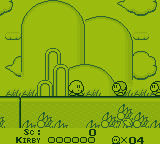 Kirby's Dreamland Gameplay