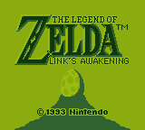 The Legend of Zelda: Link's Awakening Title Screen