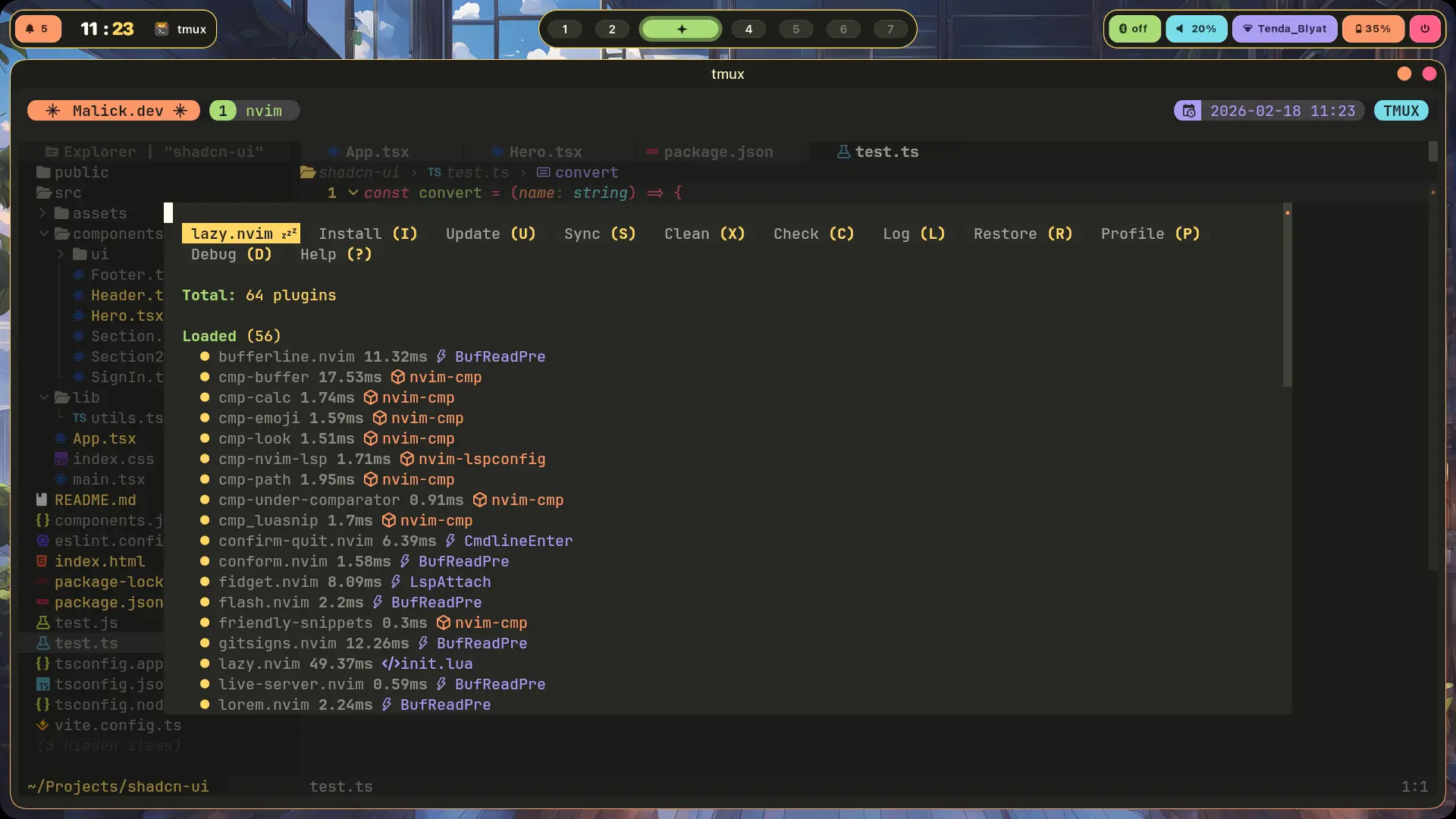 Neovim lazyvim