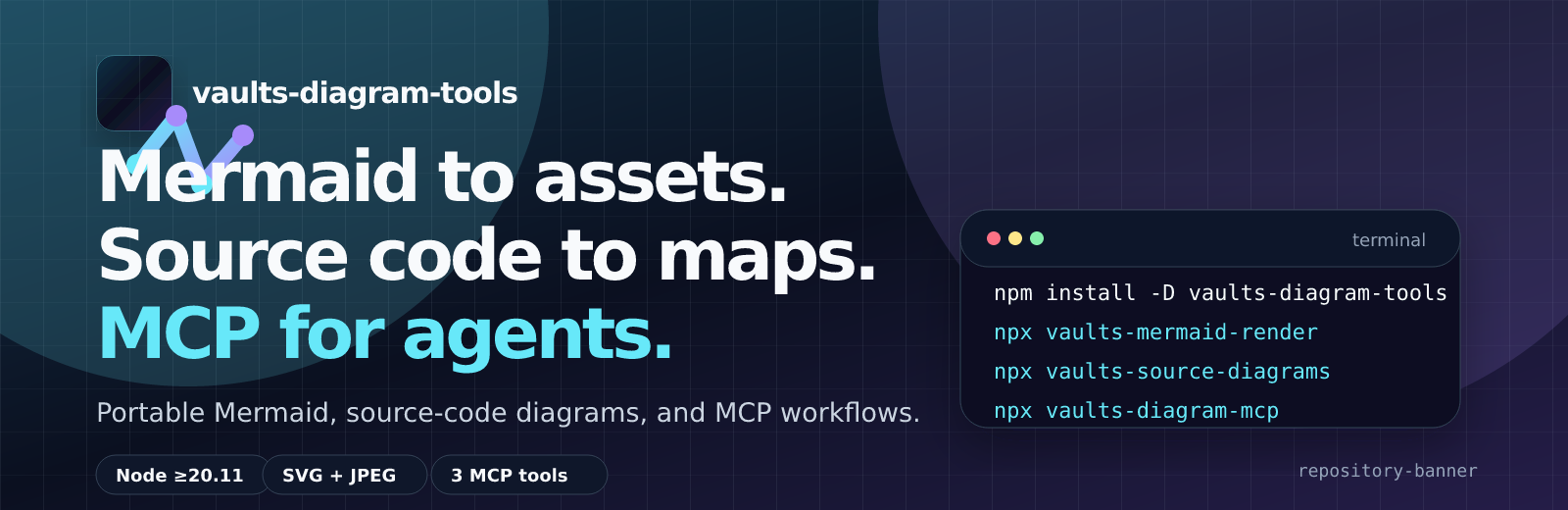 vaults-diagram-tools repository banner