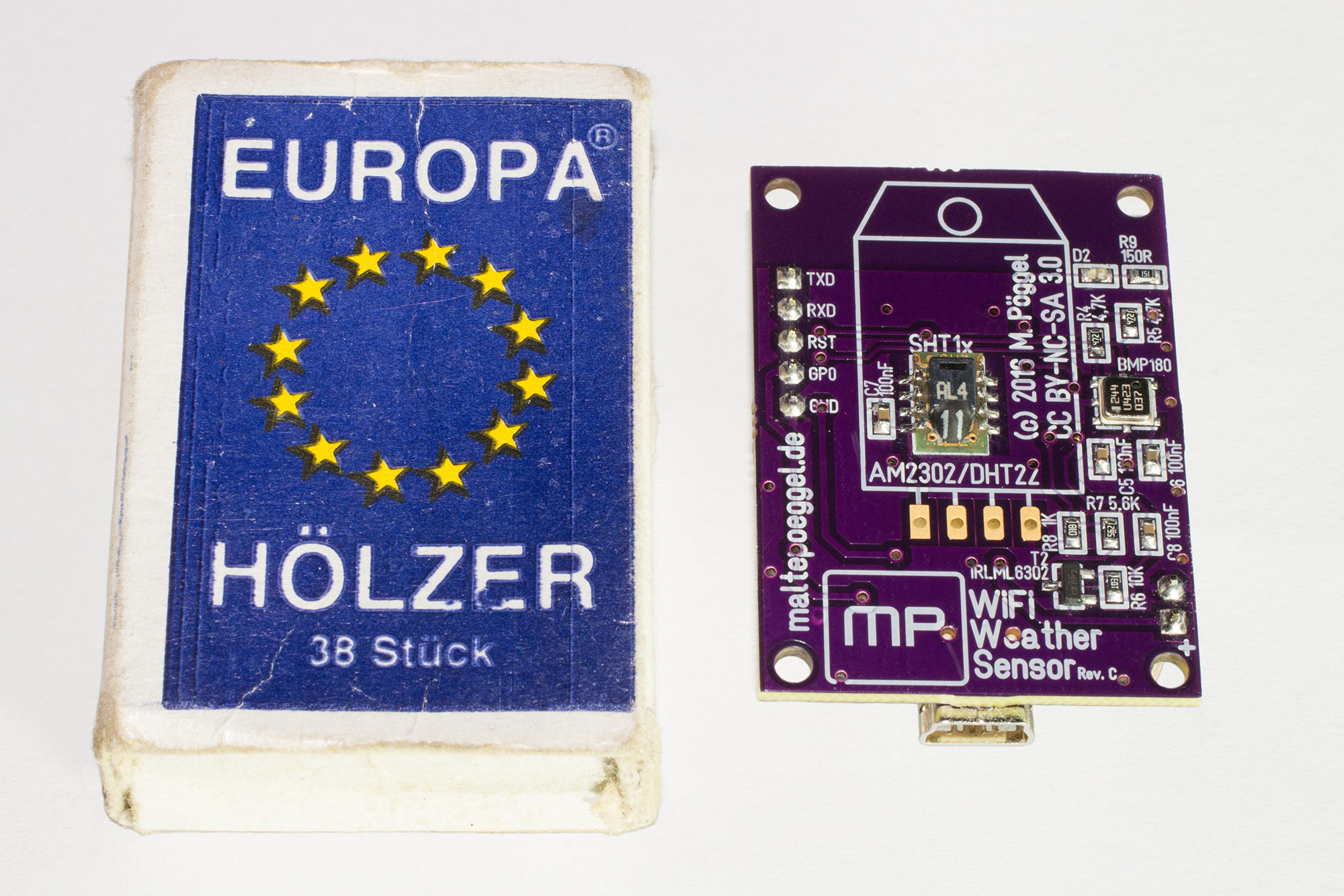 Picture: ESP8266 WiFi Weather Sensor