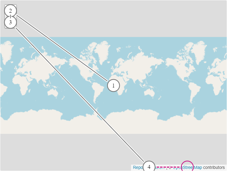 OpenStreetMap embed focus order