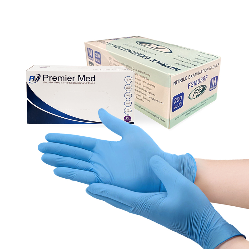 Blue Nitrile Gloves