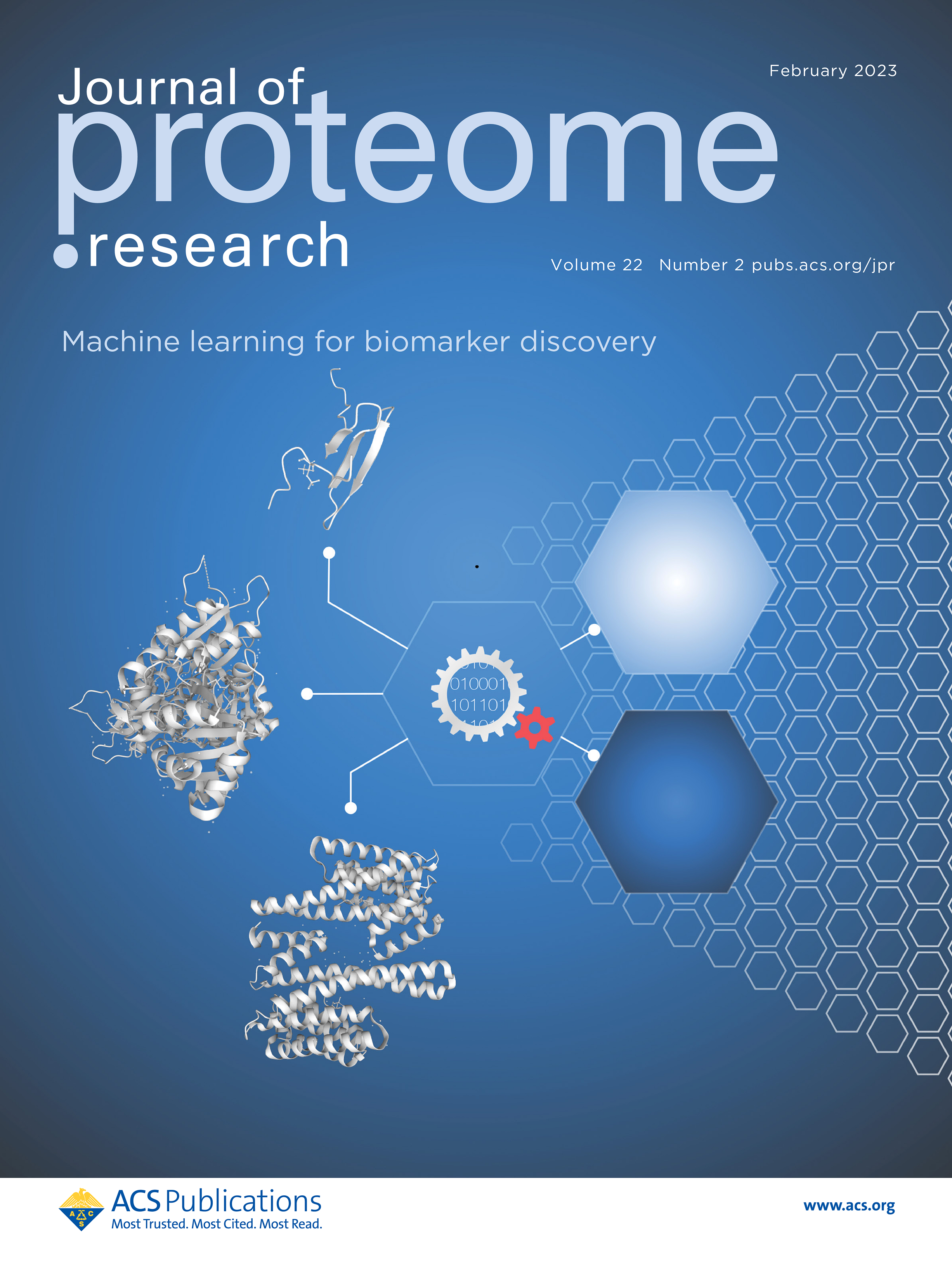 OmicLearn on the Cover of Journal of Proteome Research