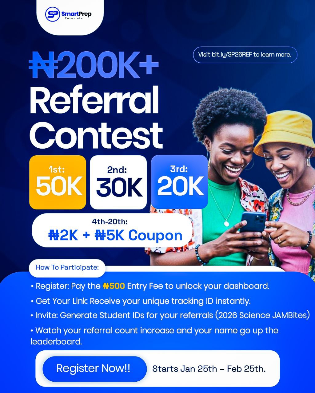 SmartPrep Contest Flyer