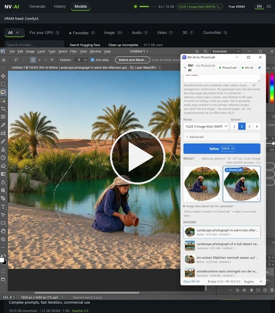 YouTube Short: NV-AI and the PhotoCraft add-on