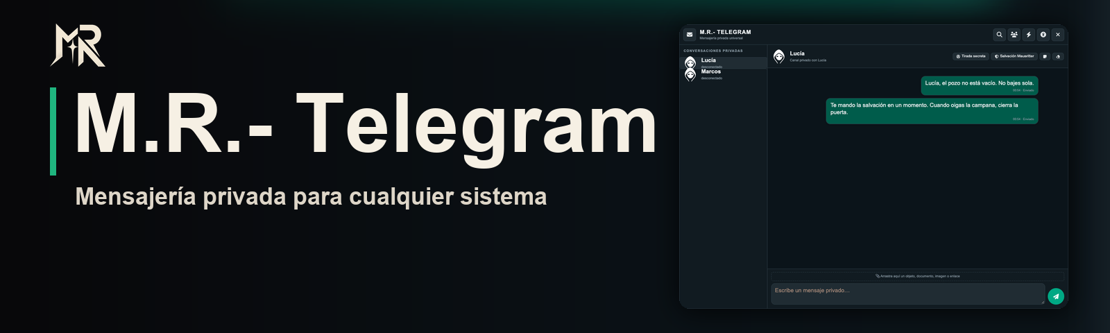 M.R.- Telegram