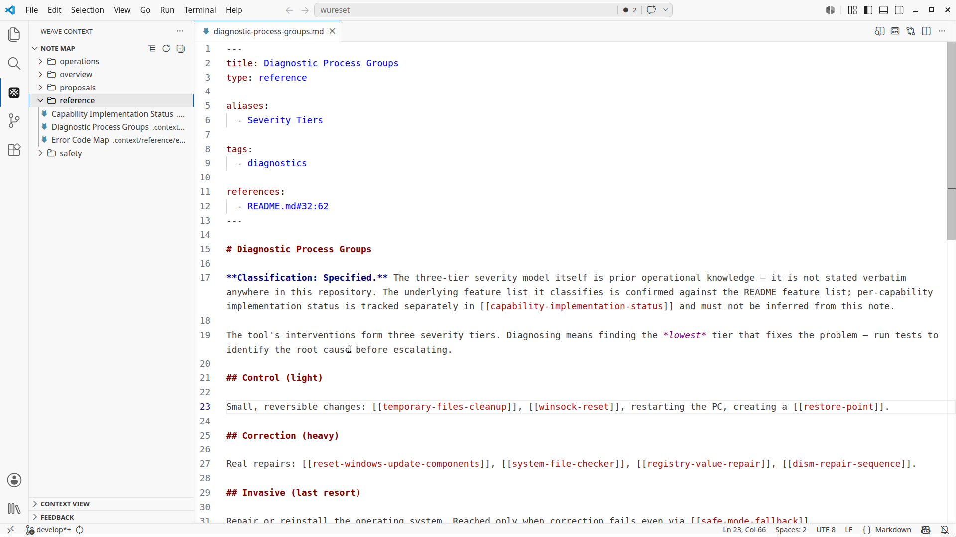 Workspace Explorer