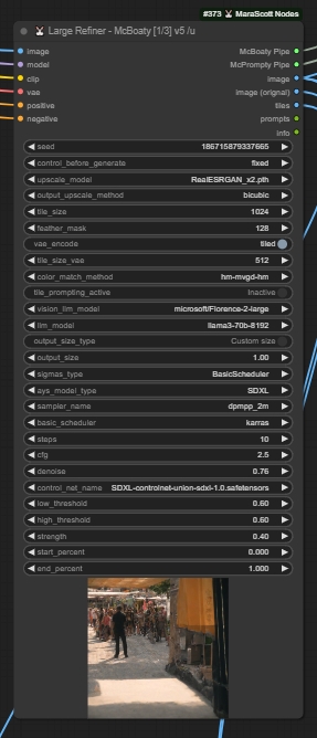 LargeRefiner Node